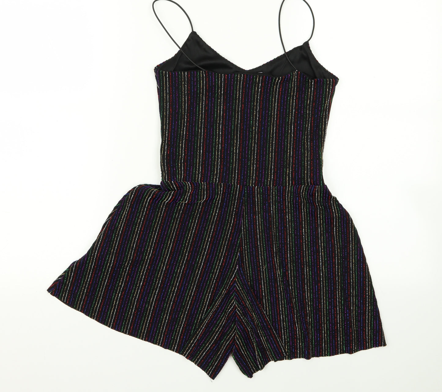 New Look Girls Multicoloured Striped  Playsuit One-Piece Size 10-11 Years