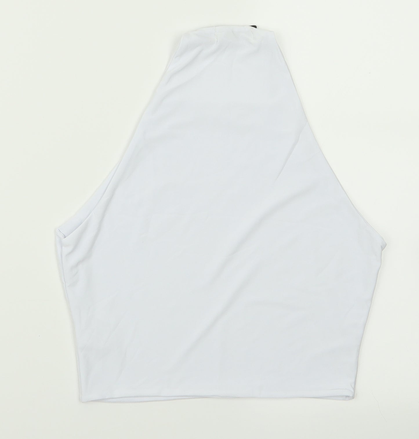 I SAW IT FIRST Womens White   Cropped Tank Size 8