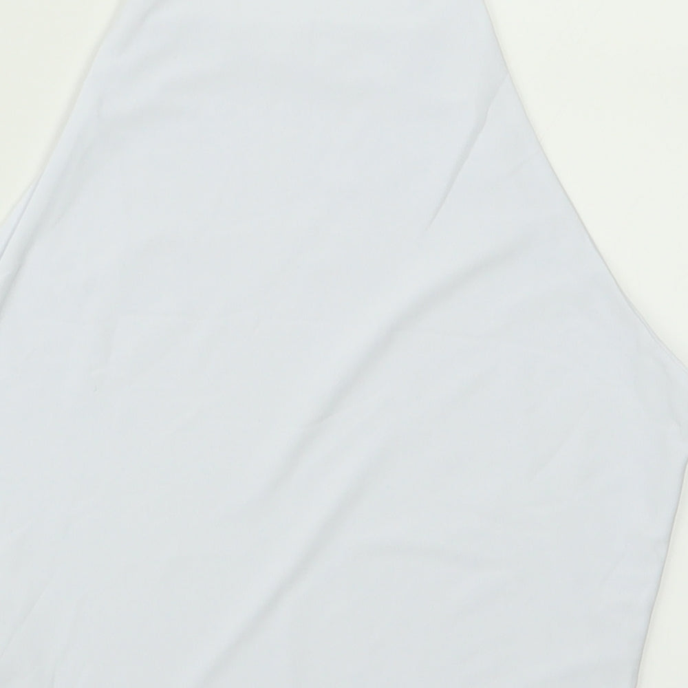 I SAW IT FIRST Womens White   Cropped Tank Size 8
