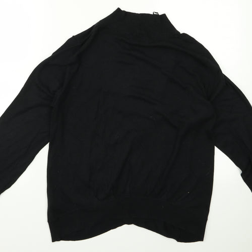 Preworn Womens Black   Cardigan Jumper Size 22