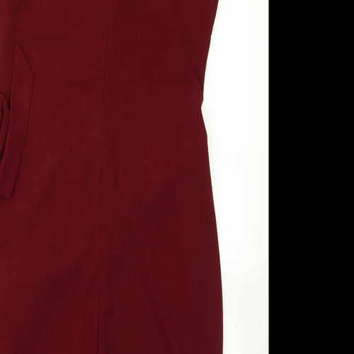 SheIn Womens Red   Pencil Dress  Size L