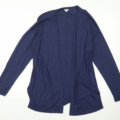 Preworn Womens Blue   Cardigan Jumper Size L