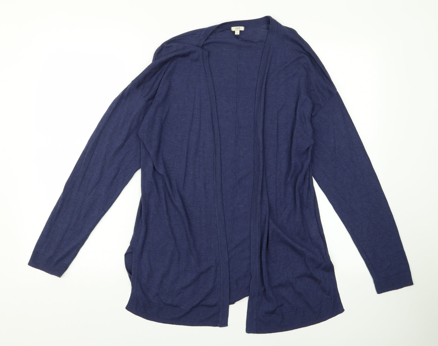 Preworn Womens Blue   Cardigan Jumper Size L
