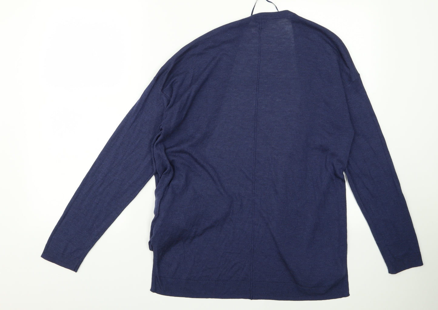Preworn Womens Blue   Cardigan Jumper Size L