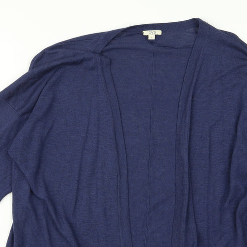 Preworn Womens Blue   Cardigan Jumper Size L
