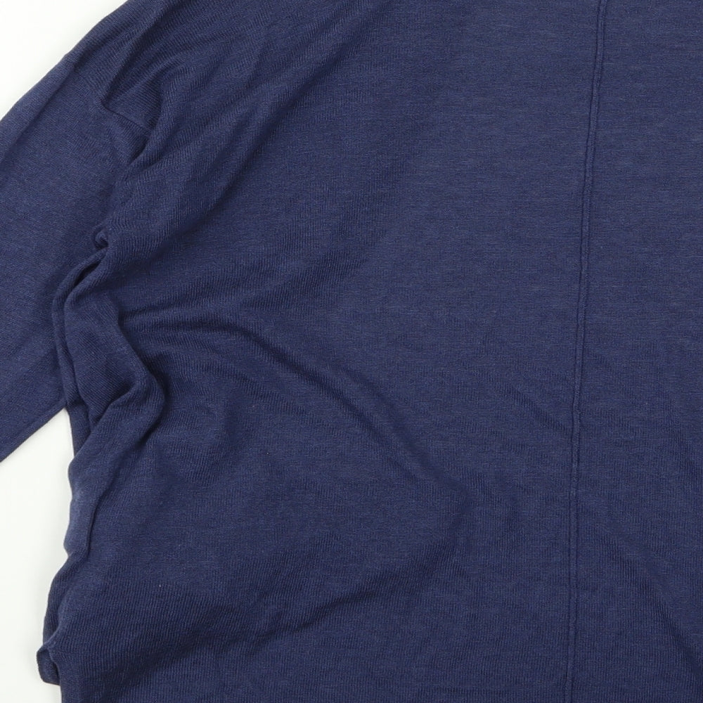 Preworn Womens Blue   Cardigan Jumper Size L