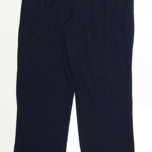 Dorothy Perkins Womens Blue   Trousers  Size M L26 in