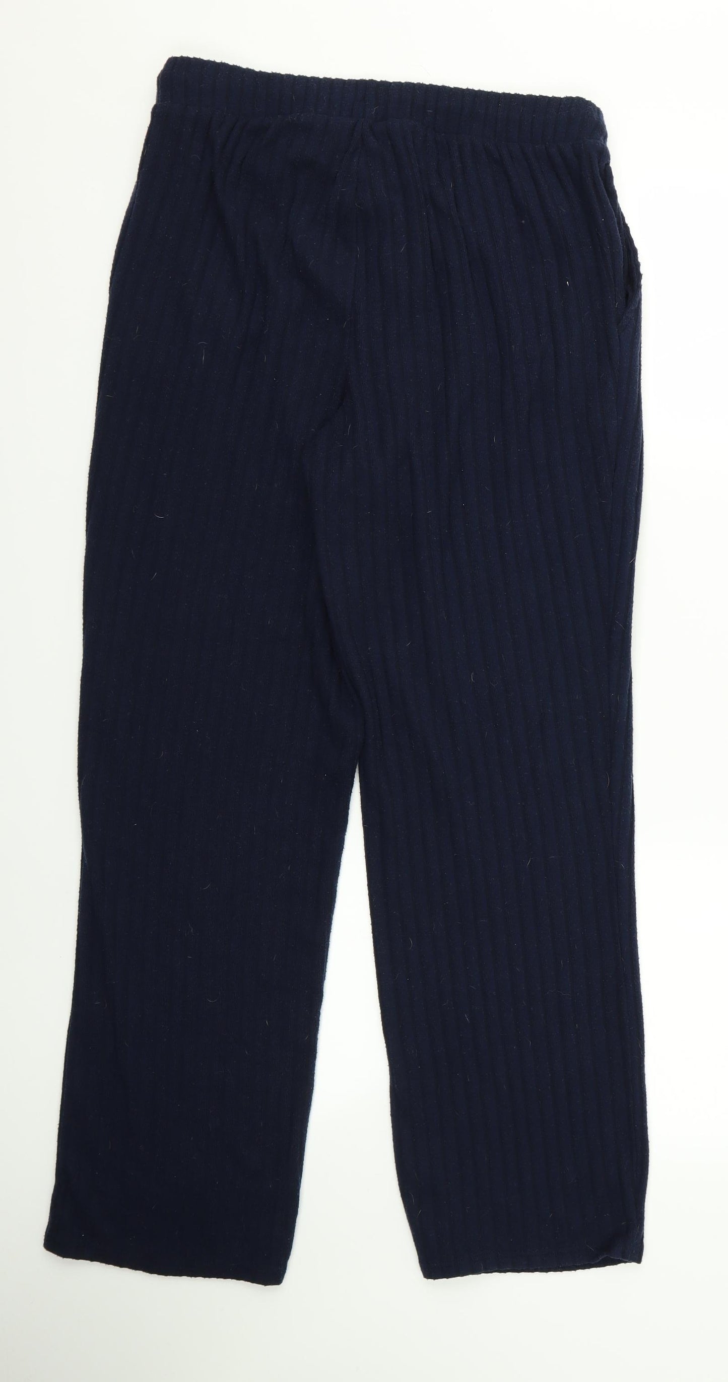 Dorothy Perkins Womens Blue   Trousers  Size M L26 in