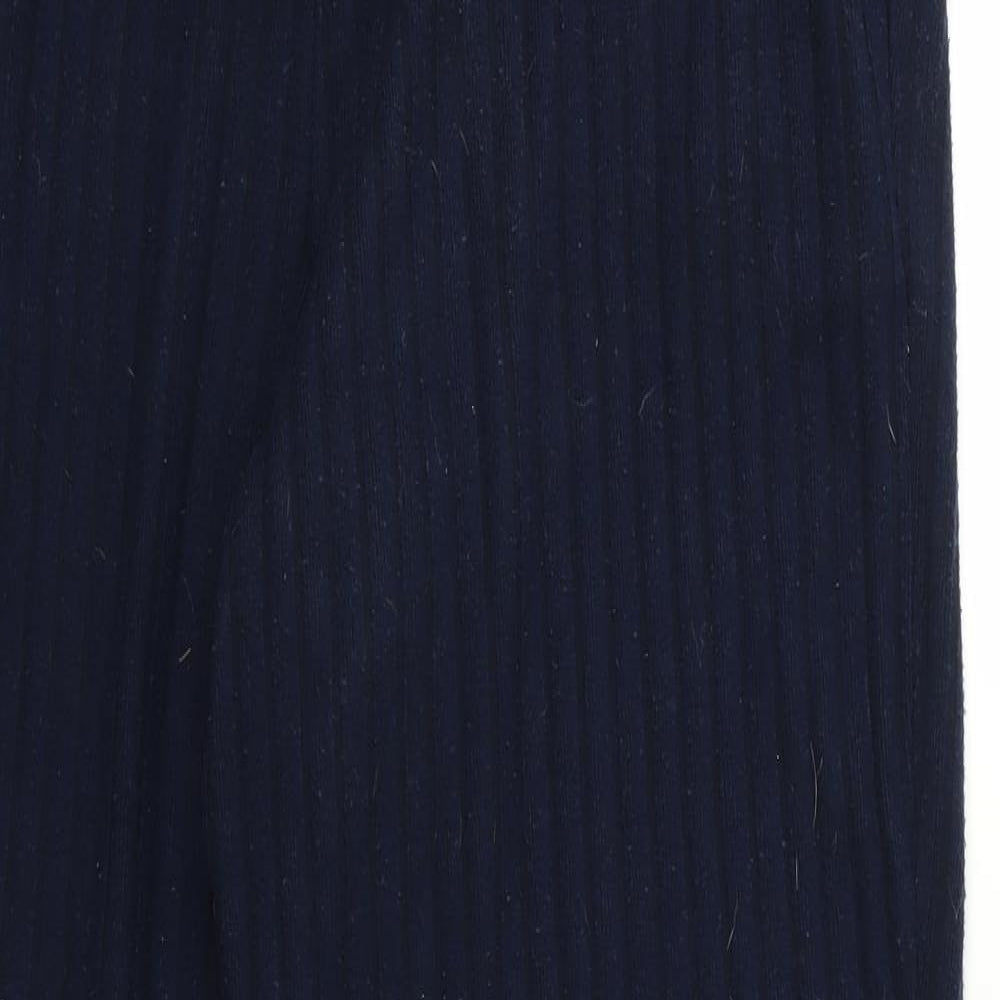 Dorothy Perkins Womens Blue   Trousers  Size M L26 in