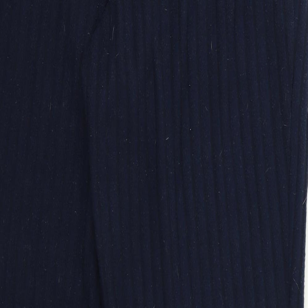 Dorothy Perkins Womens Blue   Trousers  Size M L26 in