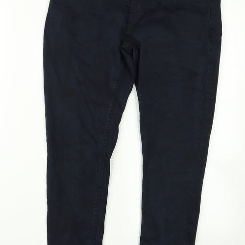 Preworn Mens Blue   Trousers  Size 18 L21 in