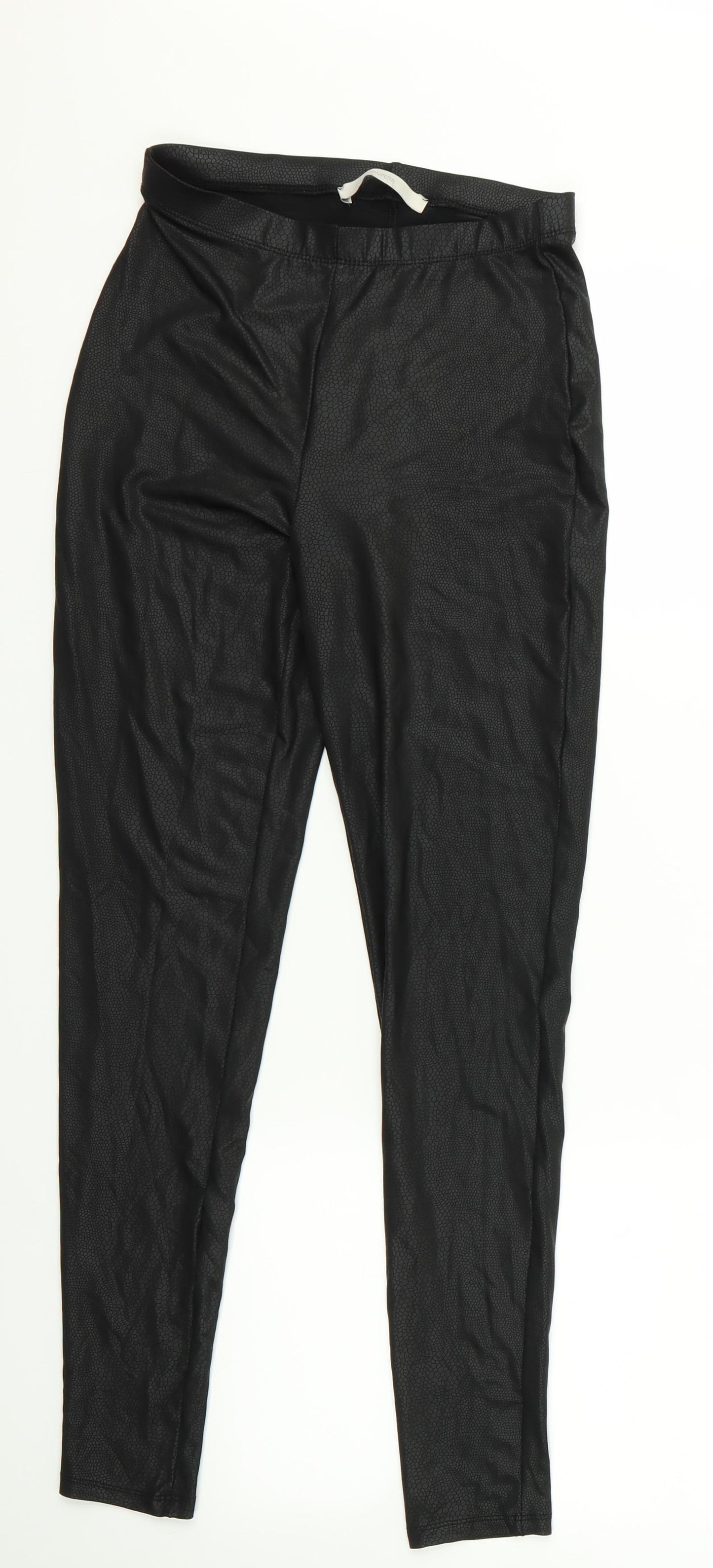 George Womens Black   Jegging Leggings Size 24 L28 in