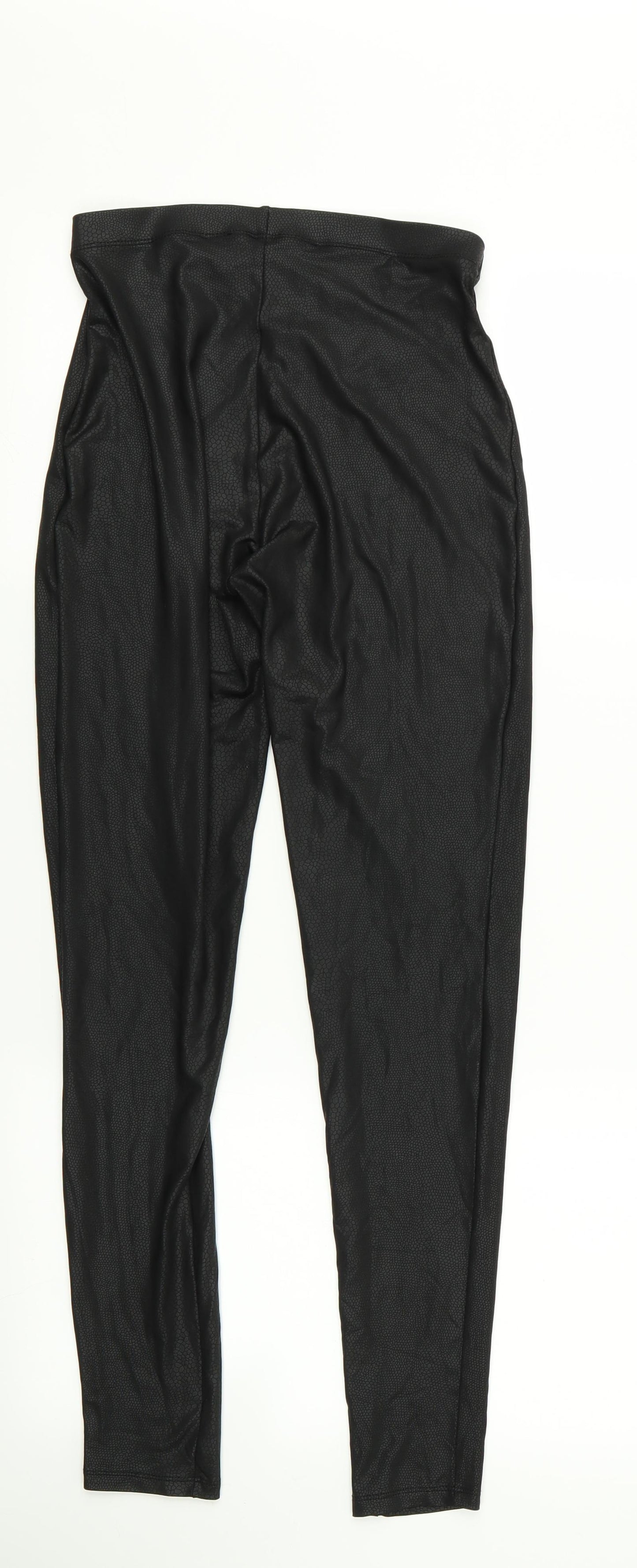 George Womens Black   Jegging Leggings Size 24 L28 in