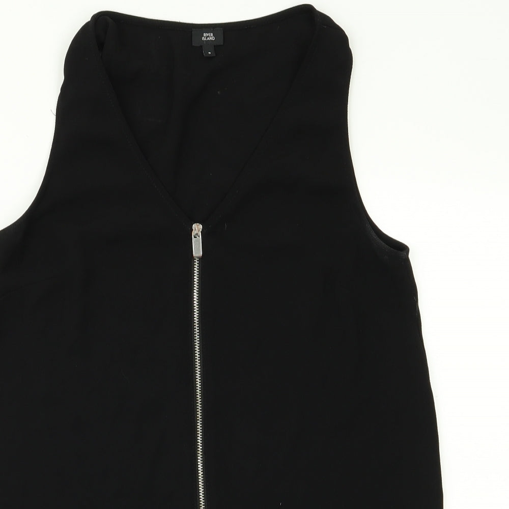 River Island Womens Black   Cardigan Jumper Size 8