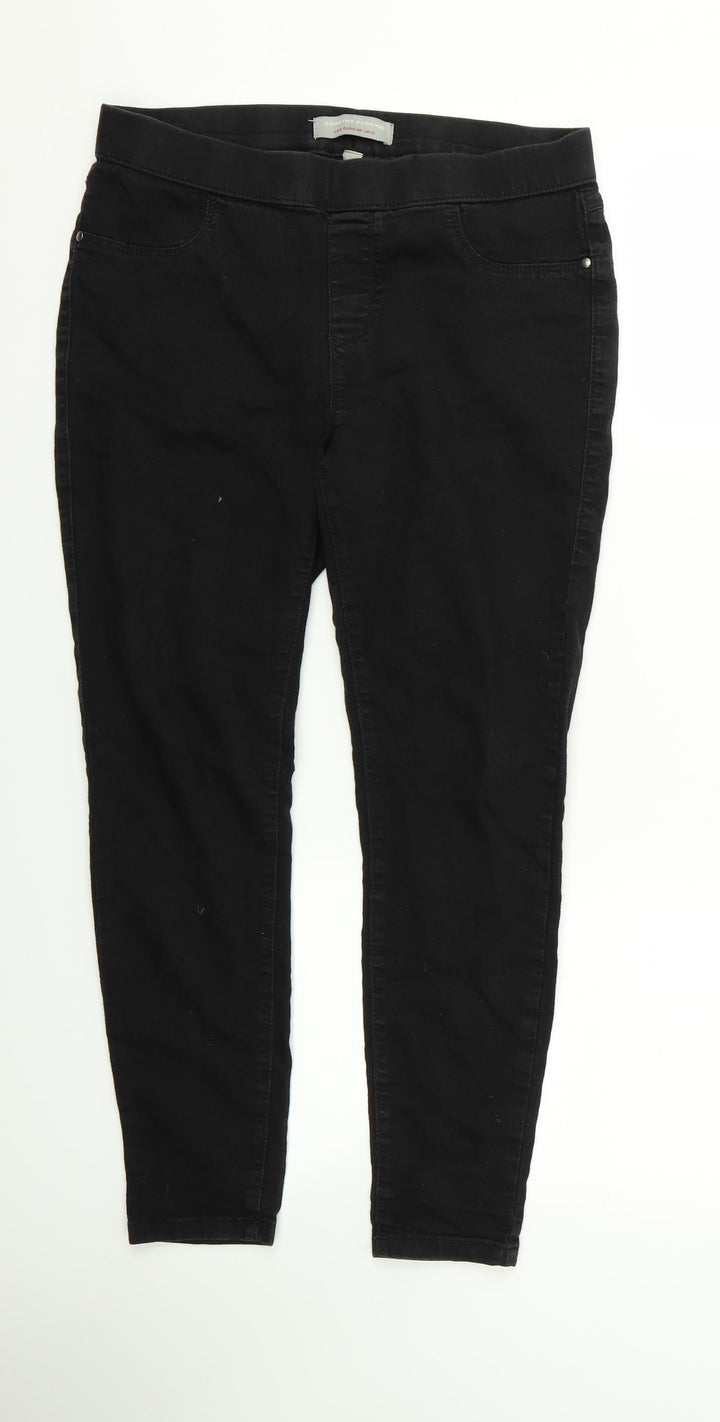 Dorothy Perkins Womens Black   Skinny Jeans Size 10 L25 in