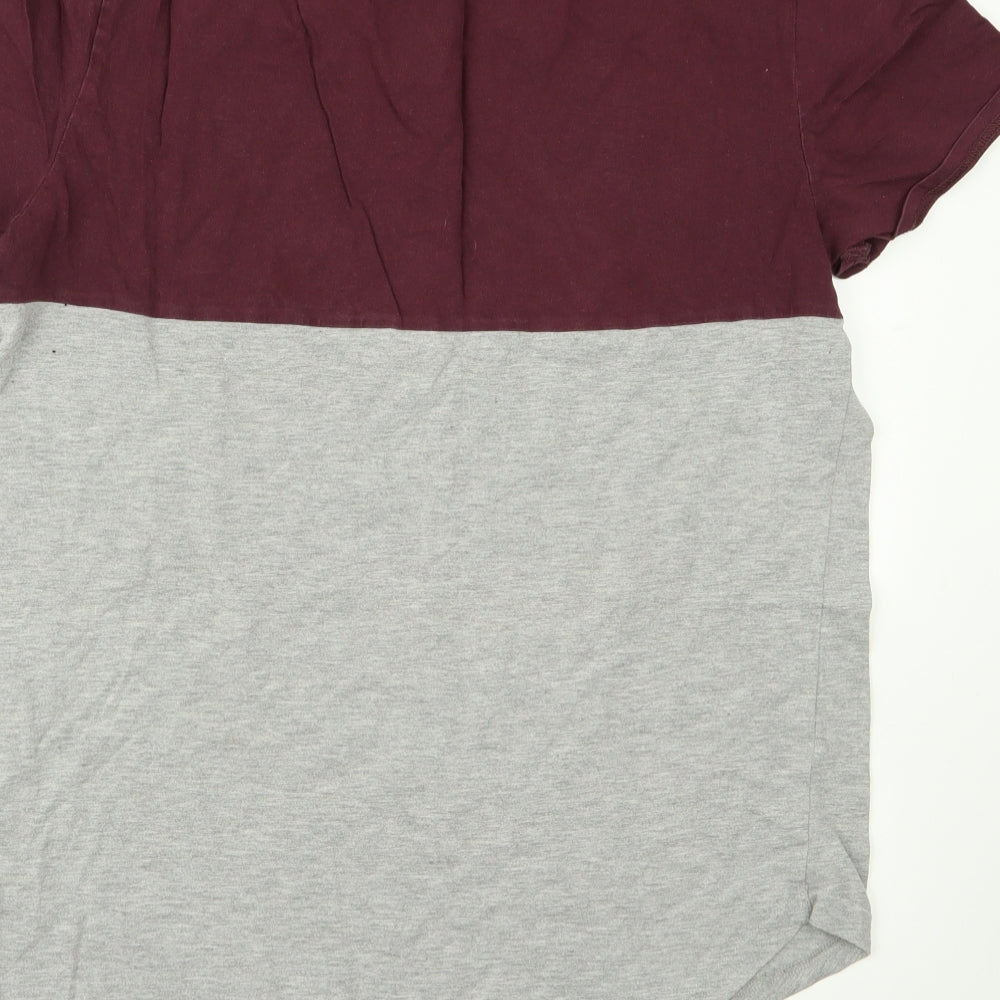 Primark Mens Grey    T-Shirt Size M