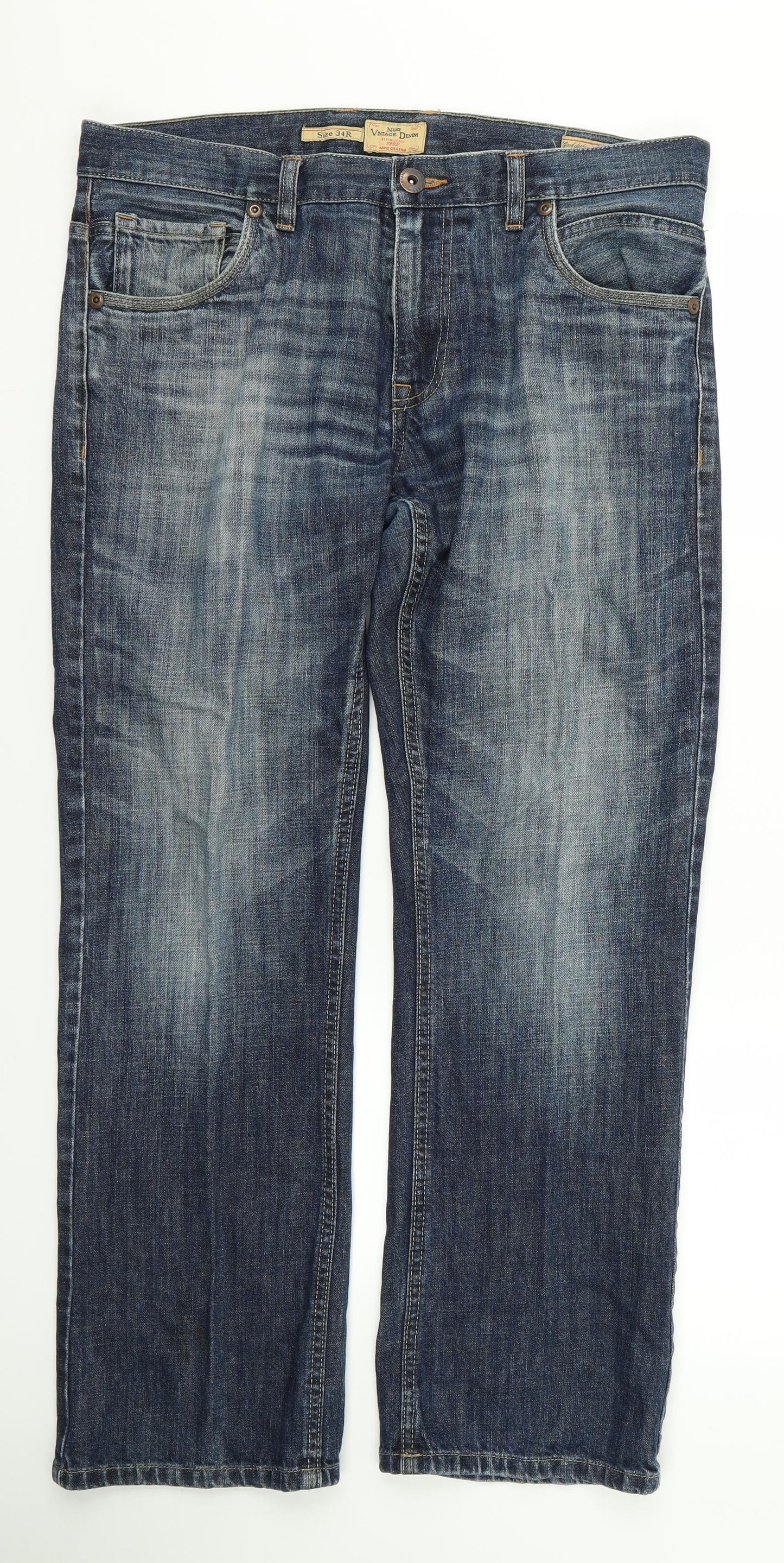 Preworn Womens Blue   Bootcut Jeans Size 32 L30 in