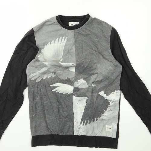 only sons Mens Grey   Pullover Jumper Size S
