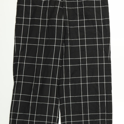 Preworn Womens Black  Rayon Trousers  Size 32 L32 in