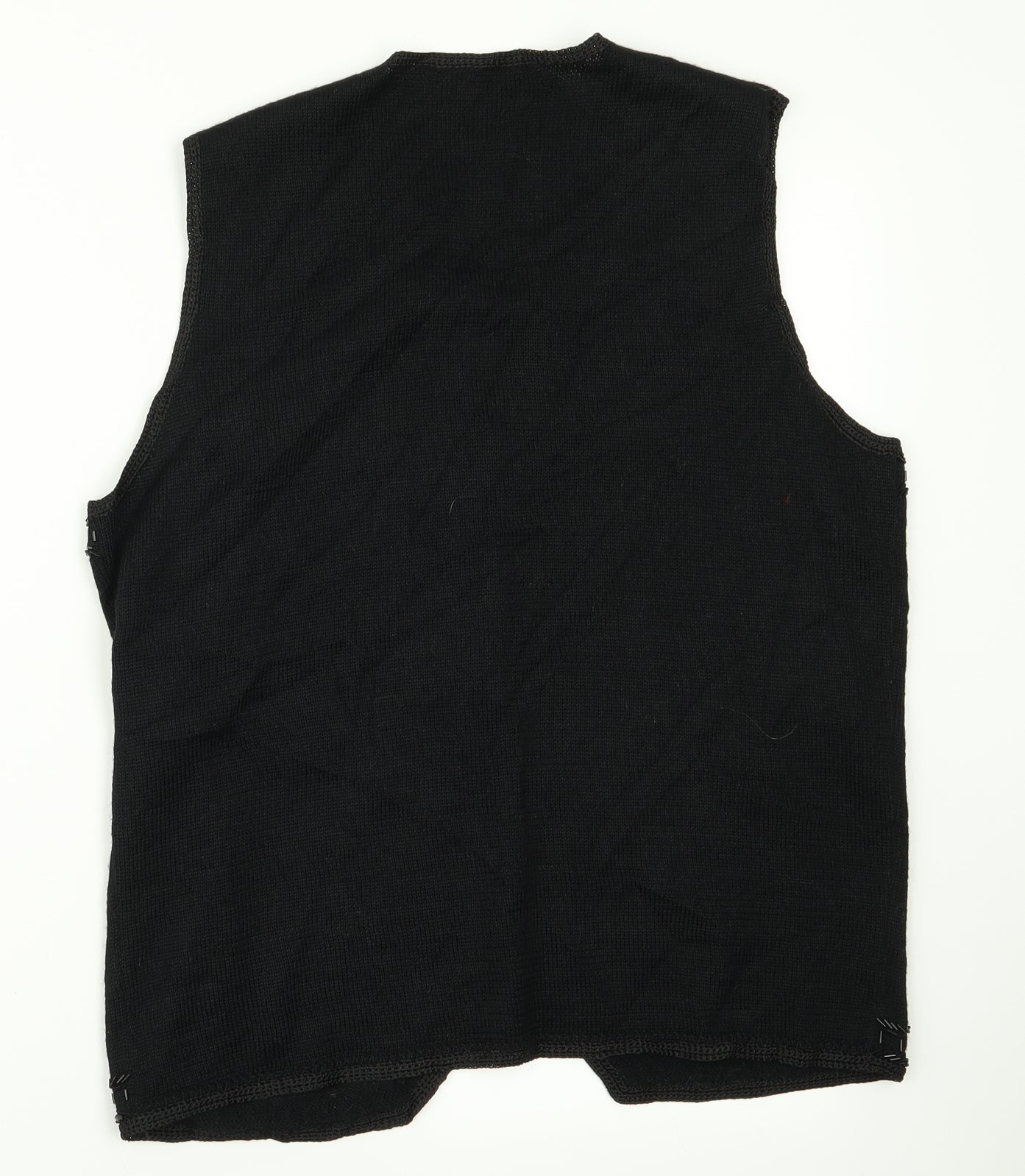 Preworn Womens Black   Cardigan Jumper Size M