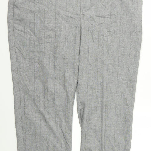 m&s Womens Grey   Trousers  Size 38 L23 in