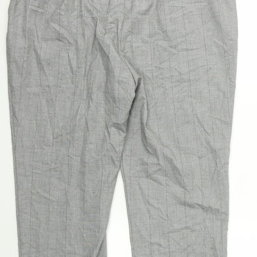 m&s Womens Grey   Trousers  Size 38 L23 in