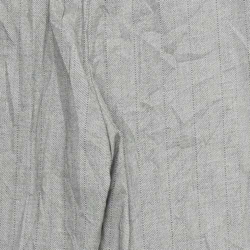 m&s Womens Grey   Trousers  Size 38 L23 in