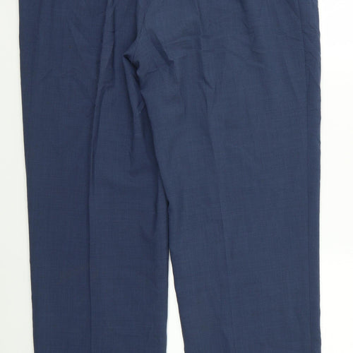 Preworn Womens Blue   Trousers  Size 38 L28 in