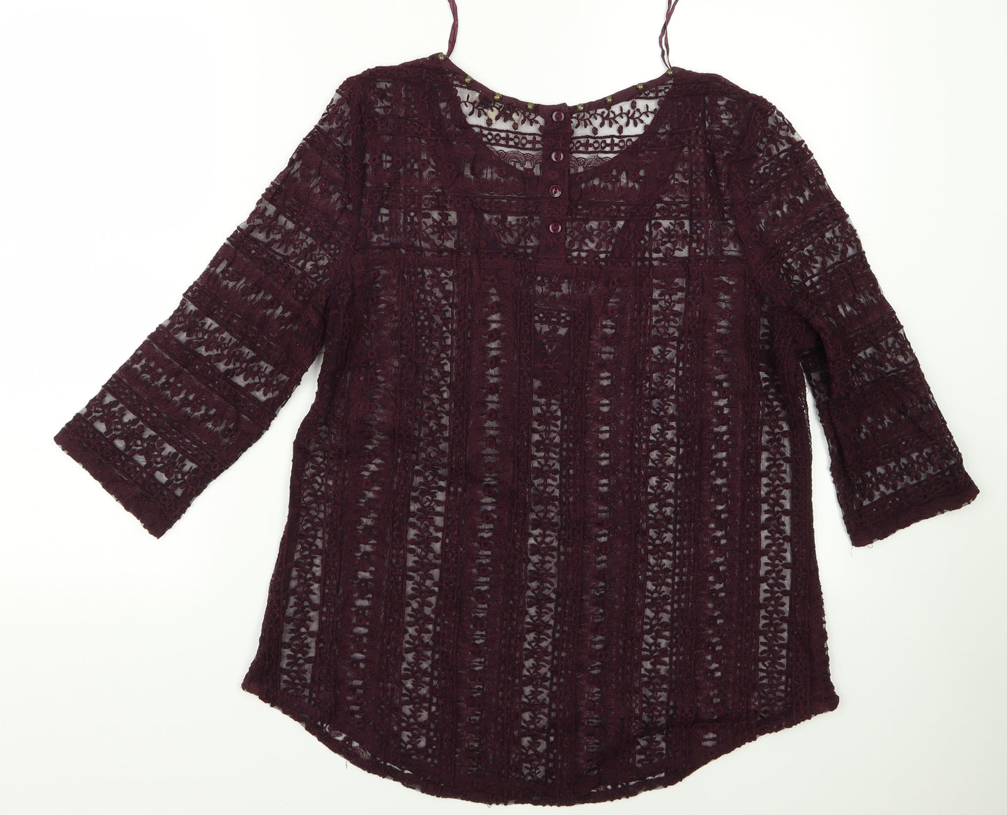 Papaya Womens Red   Pullover Jumper Size 14