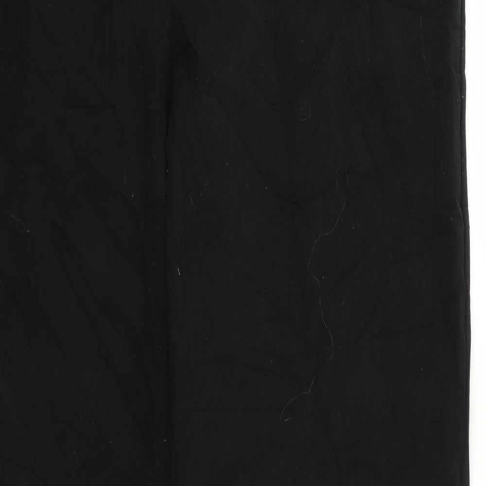 m&s Womens Black   Trousers  Size 14 L29 in