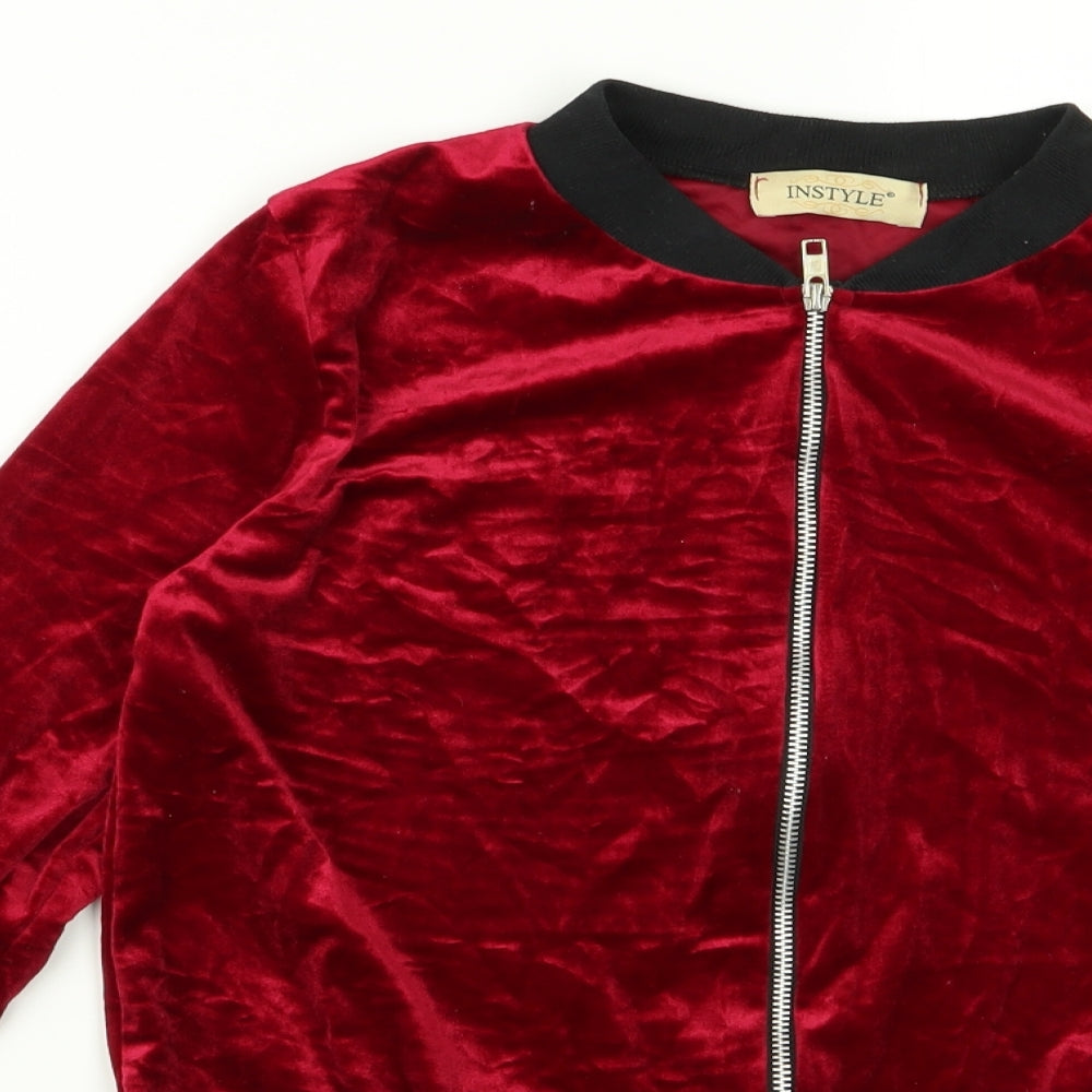 instye Womens Red   Jacket  Size M