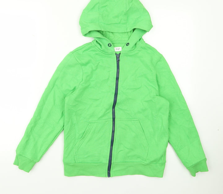 F&F Girls Green   Jacket  Size 9 Years