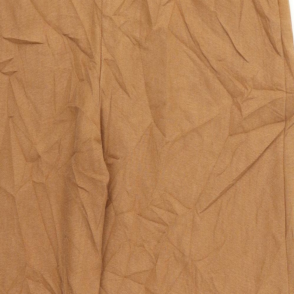 m&s Womens Brown   Trousers  Size 10 L21 in