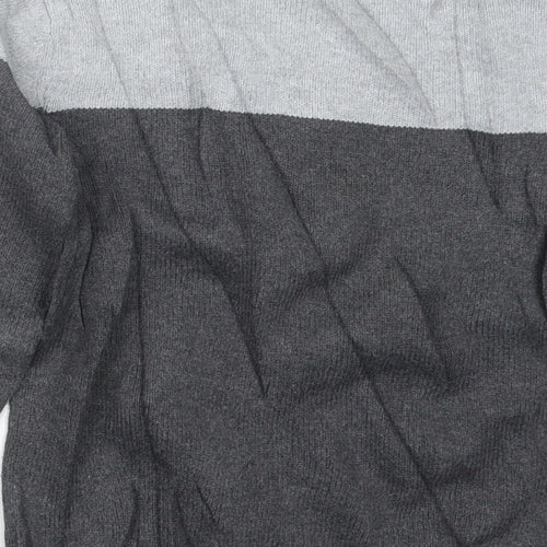 Samuel jr Boys Grey  Knit Pullover Jumper Size 8 Years