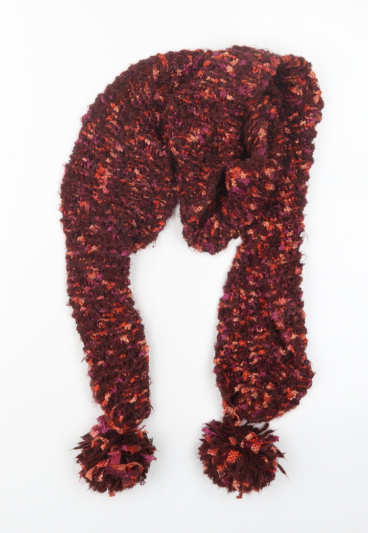 Preworn Womens Purple  Knit  Scarf