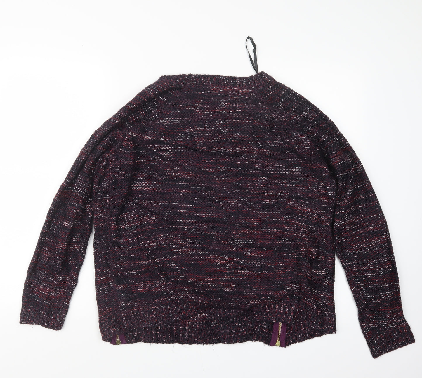 Apricot Womens Purple  Knit Pullover Jumper Size 10