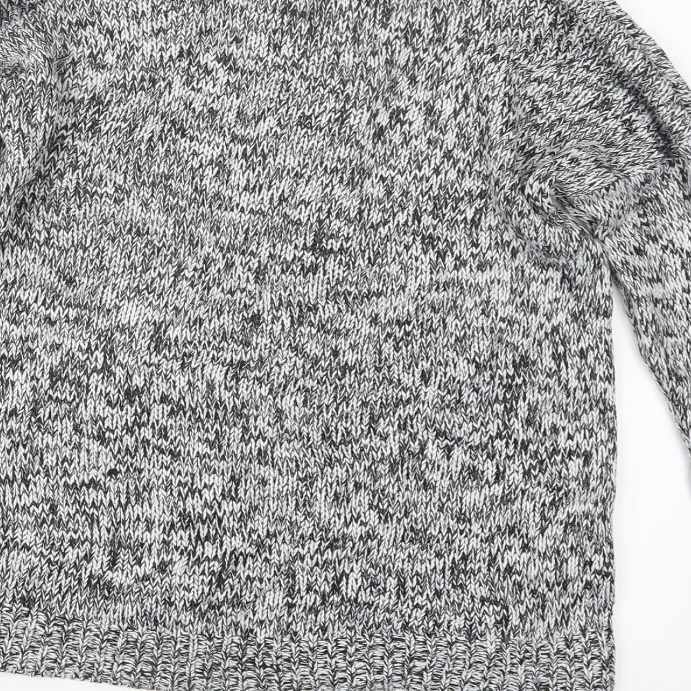 Originals Knitwear Womens Grey  Knit Pullover Jumper Size M