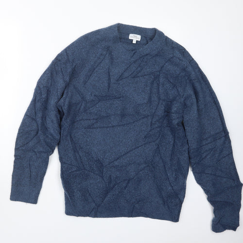 NEXT Mens Blue  Knit Pullover Jumper Size L