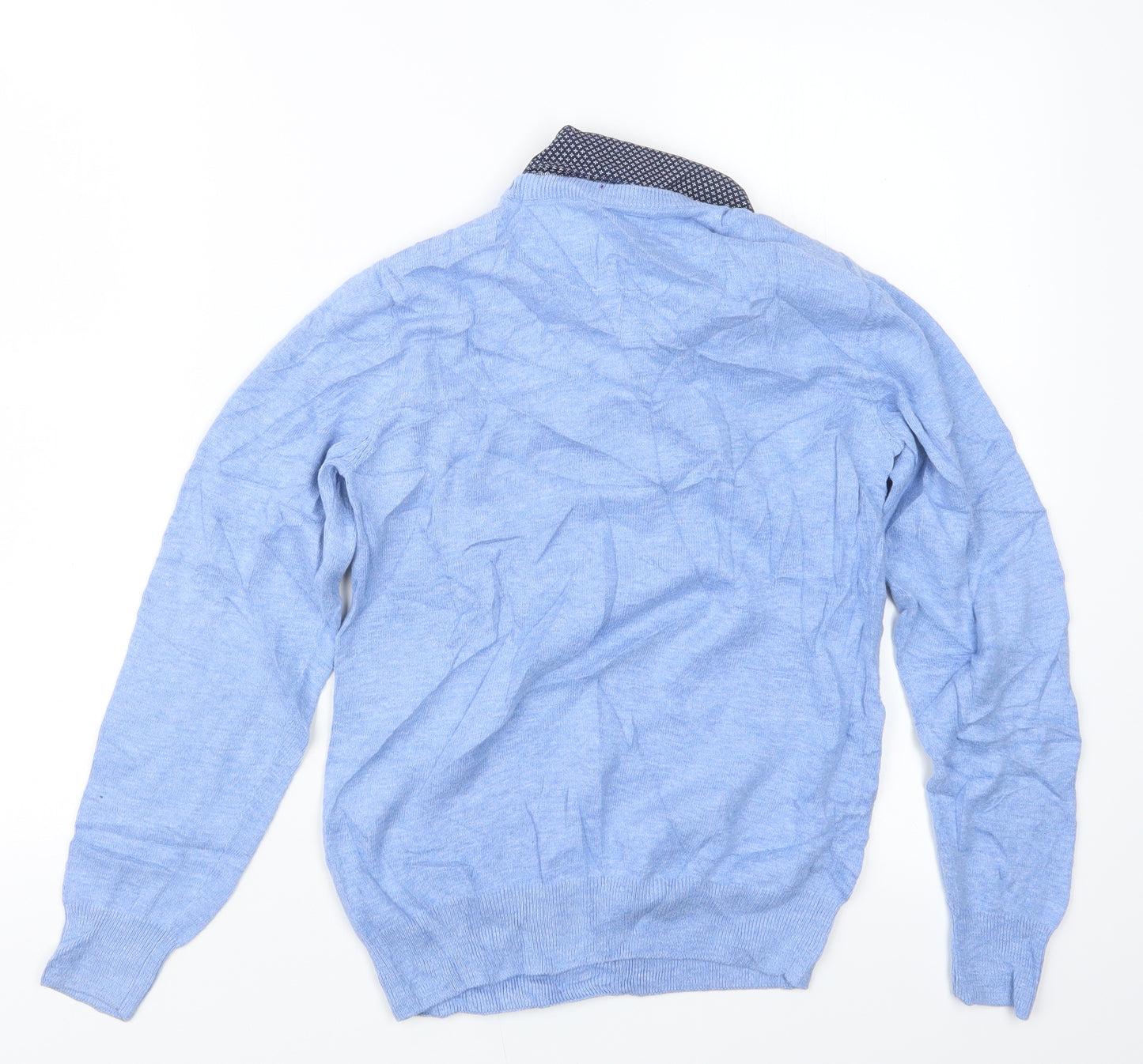 NEXT Boys Blue  Knit Pullover Jumper Size 10 Years