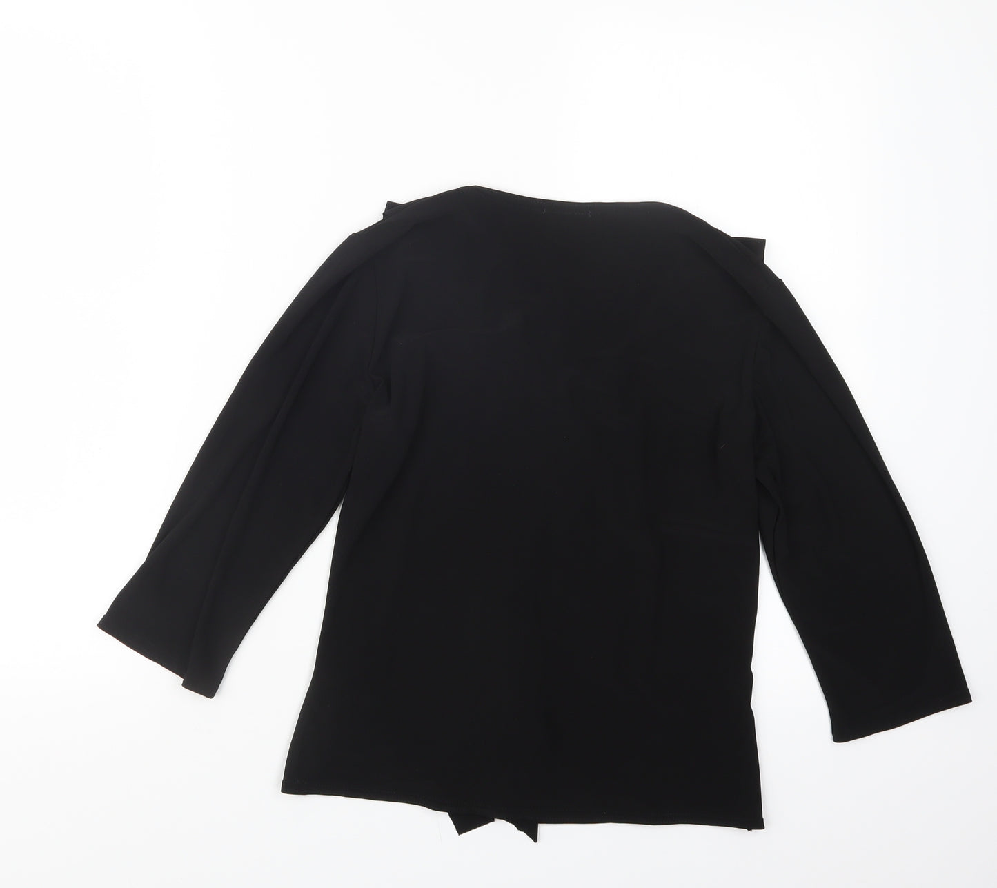 BASSINI Womens Black   Basic T-Shirt Size S