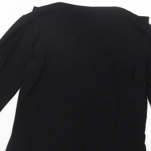 BASSINI Womens Black   Basic T-Shirt Size S