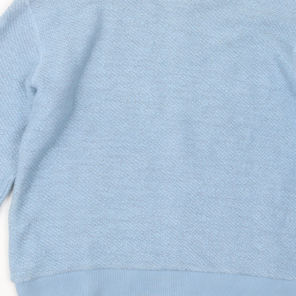 Weird Fish Womens Blue  Knit Jacket  Size S