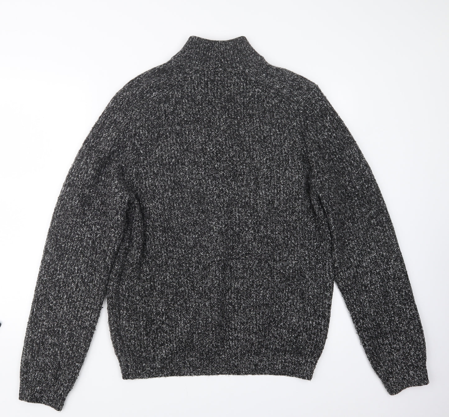 Marks and Spencer Mens Black  Knit Pullover Sweatshirt Size L