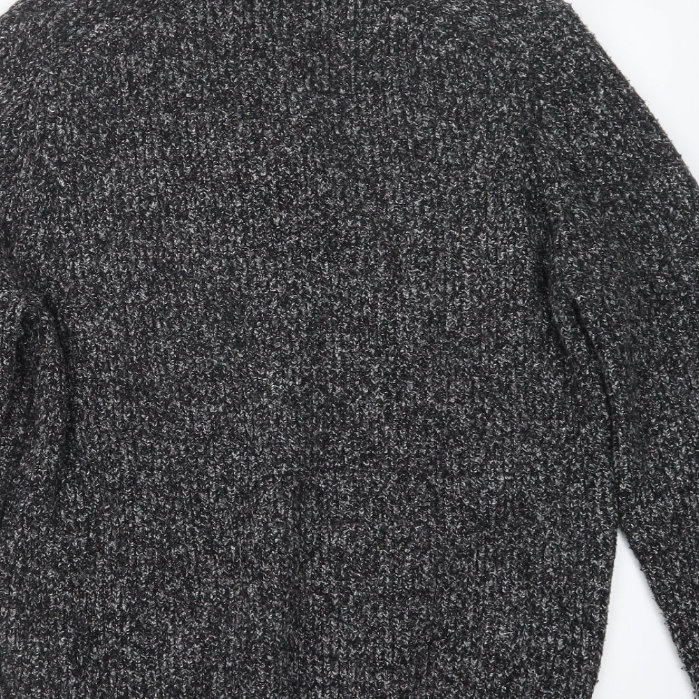 Marks and Spencer Mens Black  Knit Pullover Sweatshirt Size L