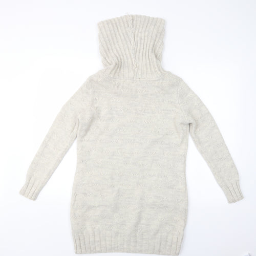 George Womens Beige  Knit Pullover Jumper Size 10  - Long