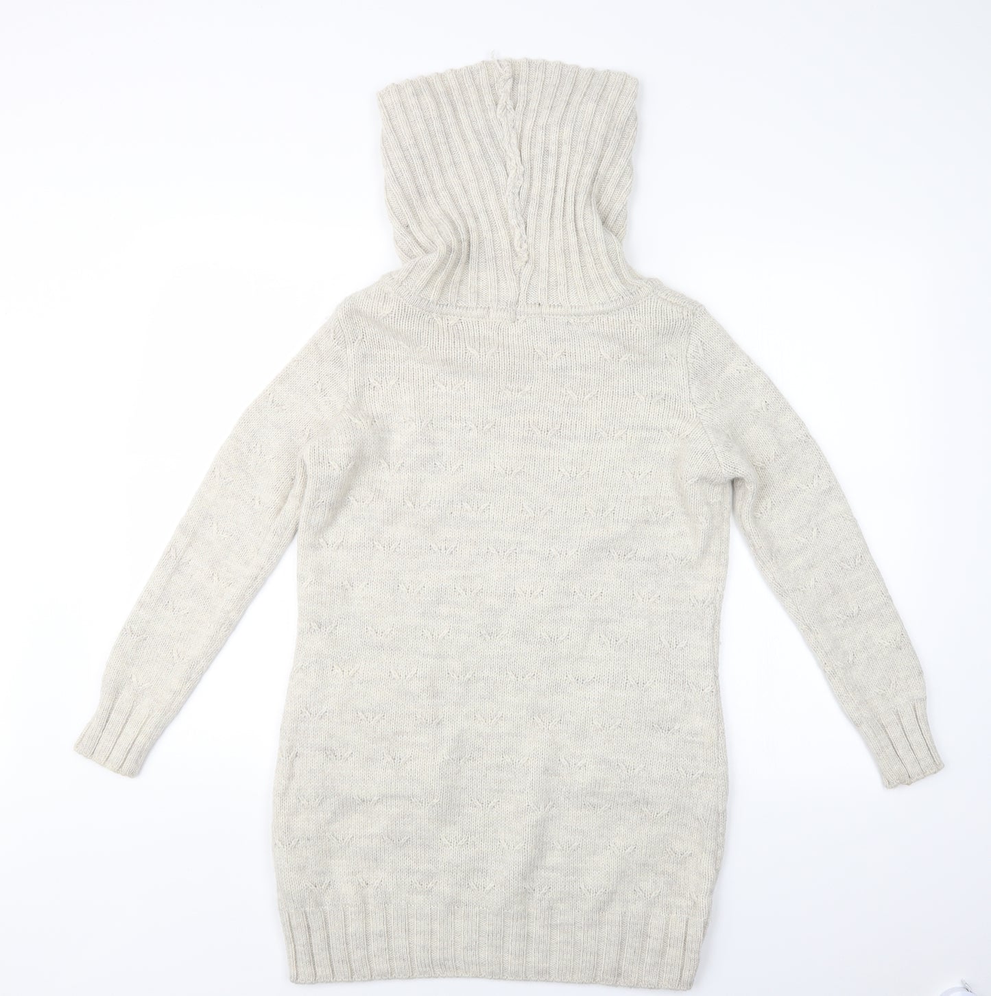 George Womens Beige  Knit Pullover Jumper Size 10  - Long