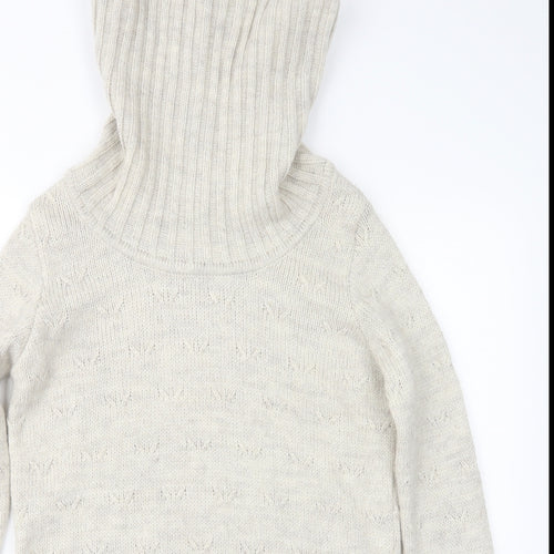 George Womens Beige  Knit Pullover Jumper Size 10  - Long