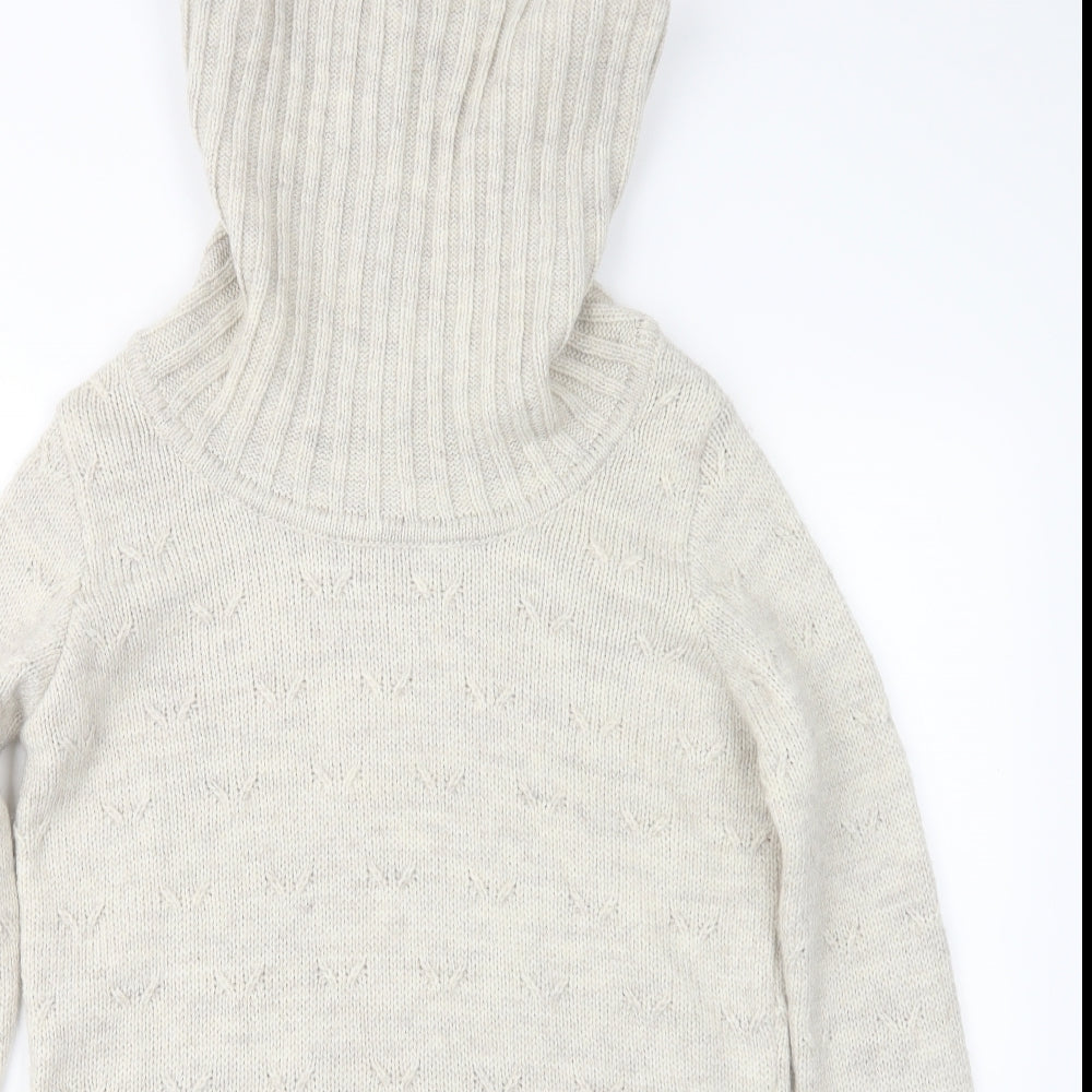 George Womens Beige  Knit Pullover Jumper Size 10  - Long