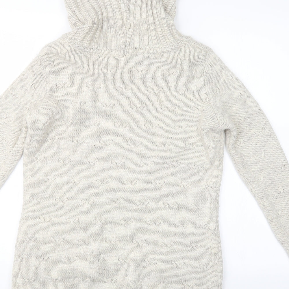George Womens Beige  Knit Pullover Jumper Size 10  - Long