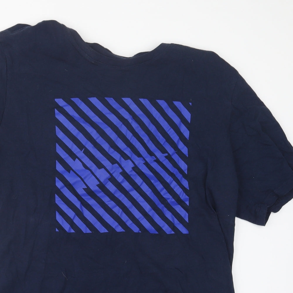 Nike Mens Blue    T-Shirt Size L